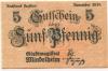 Mindelheim - Stadt - November 1918 - 5 Pfennig 
