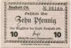 Neustadt (heute: PL-Prudnik) - Stadt - - 31.12.1919 - 10 Pfennig 