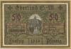 Oberlind (heute: Sonneberg) - Gemeinde - 1919 - 50 Pfennig 