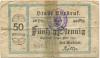 Ohrdruf - Stadt - 1.5.1917 - 50 Pfennig 
