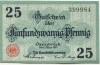 Osnabrück - Handelskammer - 1.5.1917 - 25 Pfennig 