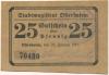 Osterhofen - Stadt - 12.2.1921 - 25 Pfennig 