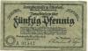 Osterholz - Amtssparkasse - 7.1.1921 - 50 Pfennig 