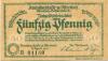Osterholz - Amtssparkasse - 11.4.1921 - 50 Pfennig 