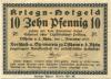 Ostheim - Vorschuss- und Sparverein eGmuH - 1.11.1918 - 10 Pfennig 