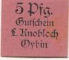 Oybin - Knobloch, L. - -- - 5 Pfennig 