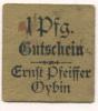 Oybin - Pfeiffer, Ernst - -- - 1 Pfennig 