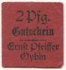 Oybin - Pfeiffer, Ernst - -- - 2 Pfennig 