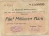 Pockau - Gemeindeverbands-Girokasse - 29.8.1923 - 5 Millionen Mark 