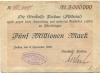 Pockau - Gemeindeverbands-Girokasse - 3.9.1923 - 5 Millionen Mark 