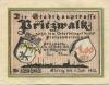 Pritzwalk - Stadt - 25.2.1922 - 1.7.1922 - 1 Mark 
