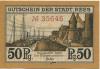 Rees - Stadt - 1920 - 50 Pfennig 
