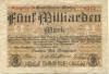 Reichenhall (Bad) - Stadt - 26.10.1923 - 5 Milliarden Mark 