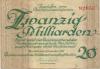 Rochlitz - Amtshauptmannschaft - 24.10.1923 - 20 Milliarden Mark 