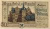 Saalfeld - Stadt - 1.4.1921 - 50 Pfennig 