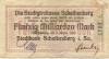 Scheibenberg - Stadtbank - 8.8.1923 - 50 Milliarden Mark 