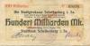 Scheibenberg - Stadtbank - 8.8.1923 - 100 Milliarden Mark 