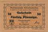 Schwabmünchen - Marktgemeinde - 1.3.1917 - 50 Pfennig 