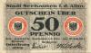 Seehausen - Stadt - 10.6.1917 - 50 Pfennig 