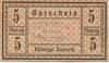 Seeheim (heute: PL-Niezychowo) - Rittergut - -- - 5 Pfennig 