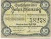 Seelow - Sparkasse des Kreises Lebus - 1.7.1920  - 10 Pfennig 
