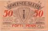 Seeth - Gemeinde - 1921  - 50 Pfennig 