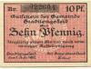 Stadtlengsfeld (heute: Dermbach) - Gemeinde - 1.7.1917 - 10 Pfennig 