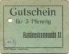 Straßburg (heute: F-Strasbourg) - Rumänenkommando XI, Königlich Preußische Landsturm-Bewachungs-Kompanie II/37 - -- - 5 Pfennig 