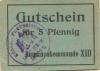 Straßburg (heute: F-Strasbourg) - Rumänenkommando XIII, Königlich Preußische Landsturm-Bewachungs-Kompanie II/39 - -- - 5 Pfennig 