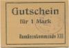 Straßburg (heute: F-Strasbourg) - Rumänenkommando XIII, Königlich Preußische Landsturm-Bewachungs-Kompanie II/39 - -- - 1 Mark 