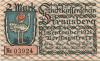 Strausberg - Stadt - 1.9.1921 - 2 Mark 