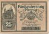 Striegau (heute: PL-Strzegom) - Städtische Sparkasse - 12.5.1919 - 25 Pfennig 