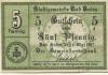 Sulza (Bad) - Stadt - 1.5.1917 - 5 Pfennig 