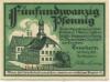Teuchern - Stadt - März 1921 - 25 Pfennig 