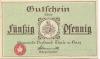 Thale - Stadt - - Ende Dezember 1919 - 50 Pfennig 