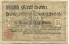 Triebel (heute: PL-Trzebiel) - Hübner & Co, Triebeler Hohlglashüttenwerke - 1.11.1919 - 50 Pfennig 