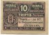 Triptis - Stadt - 1.1.1921 - 1.1.1923 - 10 Pfennig 