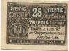 Triptis - Stadt - 1.1.1921 - 1.1.1923 - 25 Pfennig 