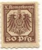 Uetze - X.Armeekorps, Gefangenenlager Forst - -- - 50 Pfennig 