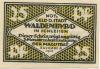 Waldenburg (heute: PL-Walbrzych) - Stadt - 1921 - 25 Pfennig 
