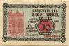 Wesel - Stadt - 1919 - 30.9.1921 - 50 Pfennig 