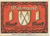 Wittmund - (Gemeinde) - 1922 - 1 Mark 