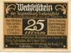 Witzenhausen - Vereinigung zur Erhaltung der Jugend-Burg Ludwigstein eV - 4.4.1921 - 4.4.1922 - 25 Pfennig 