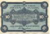 Wolfen (heute: Bitterfeld) (und Berlin-Treptow) - AG für Anilin-Fabrikation - 2.1.1919 - 10 Mark 