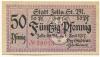 Zella-Sankt Blasii - Stadt - 1.4.1917 - 50 Pfennig 