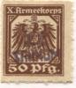 Huntlosen-Sannum (heute: Großenkneten) - X.Armeekorps, Gefangenenlager - -- - 50 Pfennig 