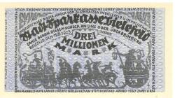 Bielefeld - Stadt - 11.8.1923 - 3 Millionen Mark 