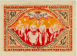 Bielefeld - Stadt - 25.9.1923 - 50 Millionen Mark 