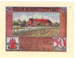 Burgsteinfurt (heute: Steinfurt) - Stadt - 23.11.1921 - 1.1.1923 - 50 Pfennig 