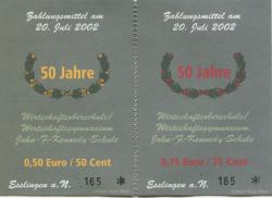 Esslingen - Wirtschaftsoberschule/Wirtschaftsgymnasium John F. Kennedy-Schule - 20.7.2002 - 1.25 Euro 